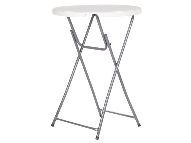 Пластмасова сгъваема маса 9938 - бяла -