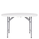 Пластмасова сгъваема маса 9939 - бяла -