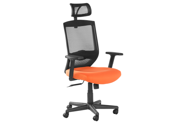 Президентски офис стол Carmen 7518 - оранжев