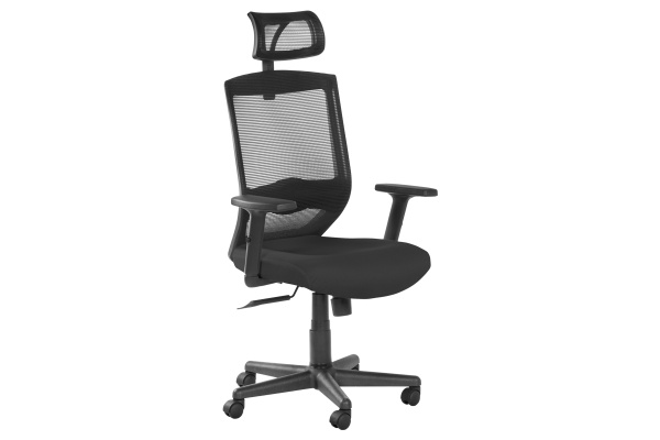 Президентски офис стол Carmen 7518 - черен