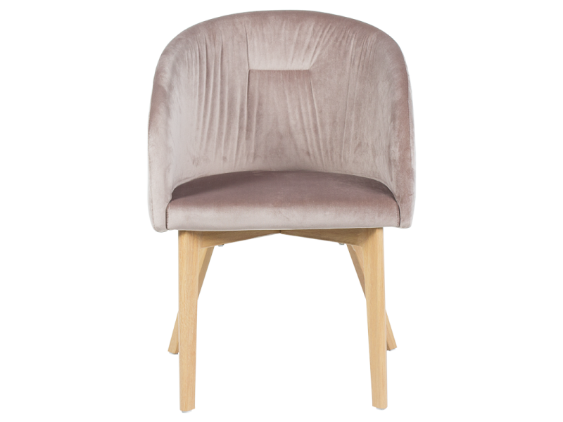 Трапезен стол Carmen 522 - бежов -