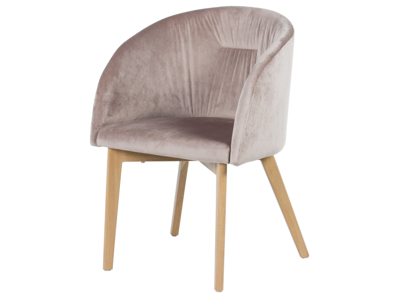 Трапезен стол Carmen 522 - бежов -