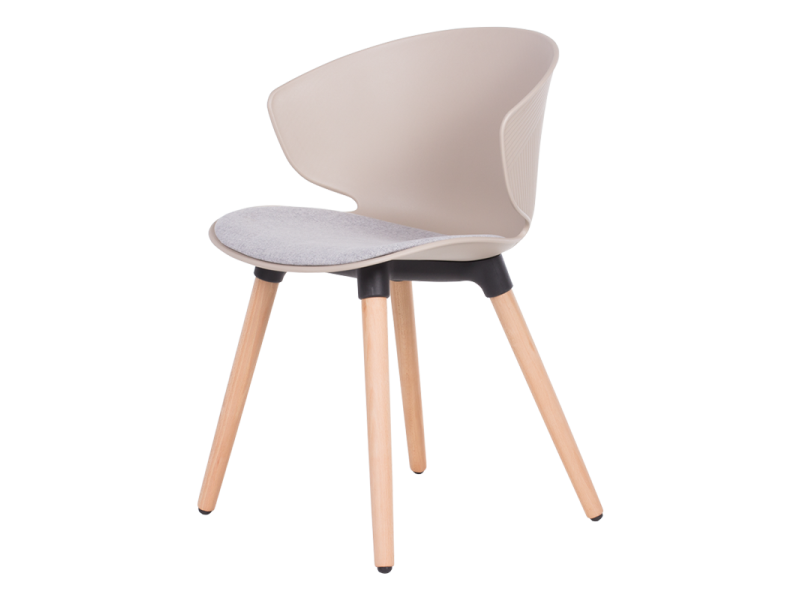 Трапезен стол Carmen 9969 - бежов -