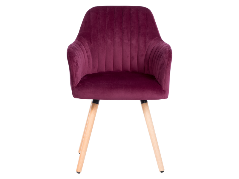 Трапезен стол Carmen 9970 - виолетов -