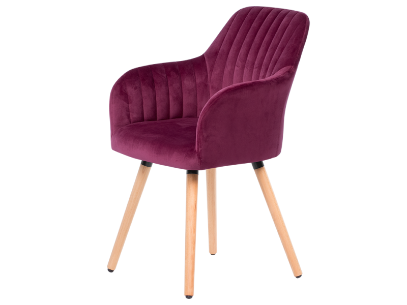 Трапезен стол Carmen 9970 - виолетов -