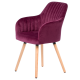 Трапезен стол Carmen 9970 - виолетов -
