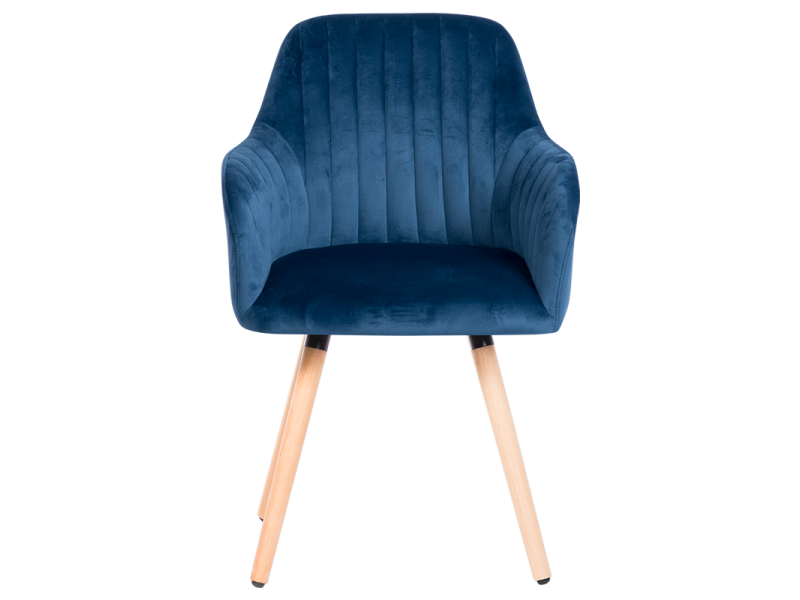 Трапезен стол Carmen 9970 - син -