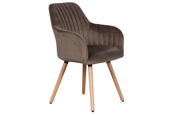 Трапезен стол Carmen 9970 - кафяв