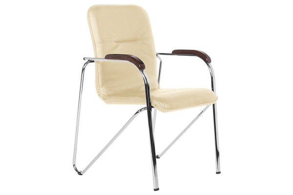 Посетителски стол Samba D - бежов SC