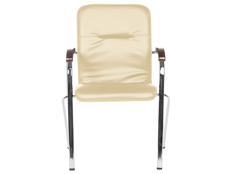 Посетителски стол Samba D - бежов SC -