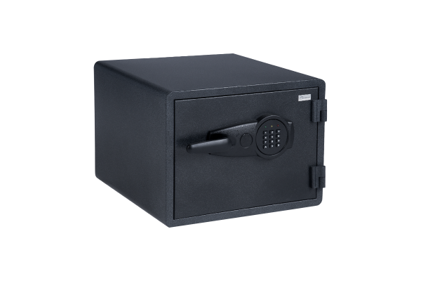 Огнеупорен метален сейф Carmen CR-1552- черен