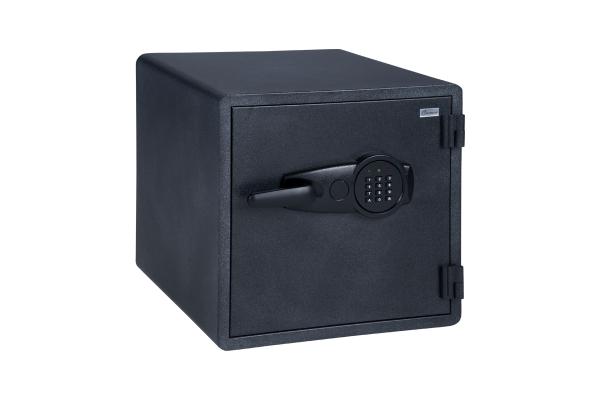 Огнеупорен метален сейф Carmen CR-1553 - черен