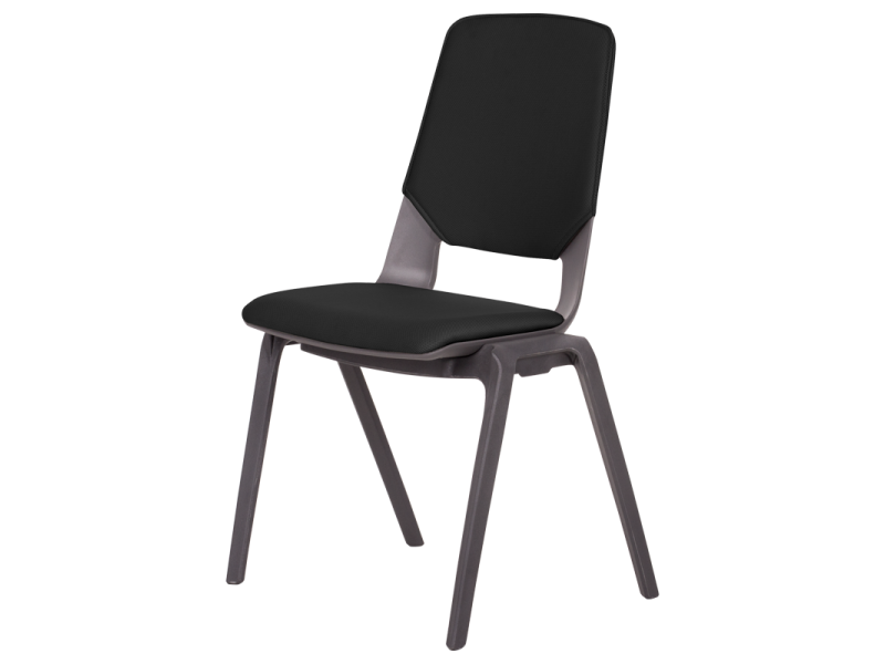 Посетителски стол LIMBER - черен -