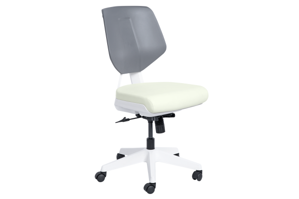 Работен офис стол SMART - ванилия AS