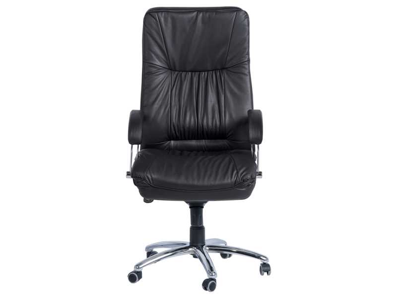 Президентски офис стол PALERMO - черен LUX -