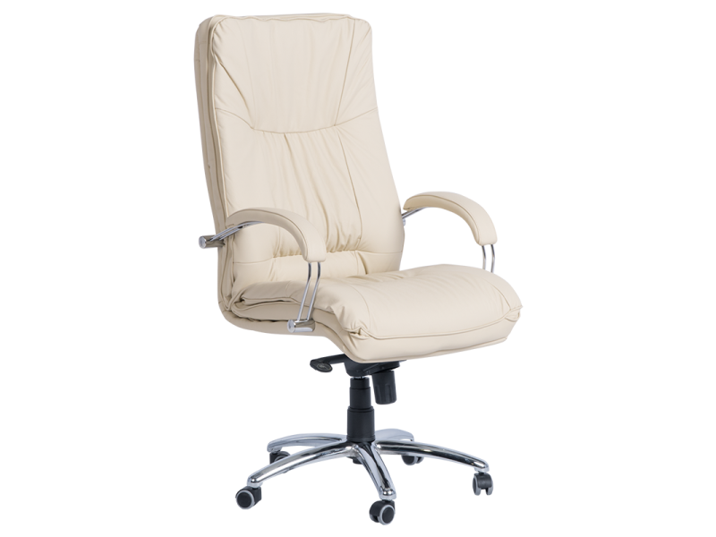 Президентски офис стол PALERMO - ванилия LUX -