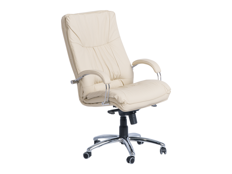 Президентски офис стол PALERMO - ванилия LUX -