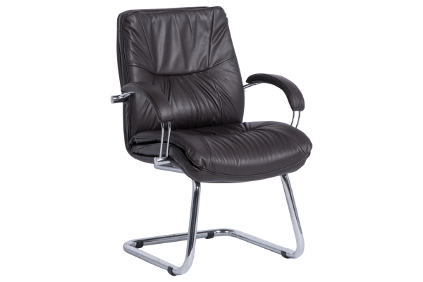 ПОСЕТИТЕЛСКИ СТОЛ PARMA - ТЪМНО КАФЯВ LUX