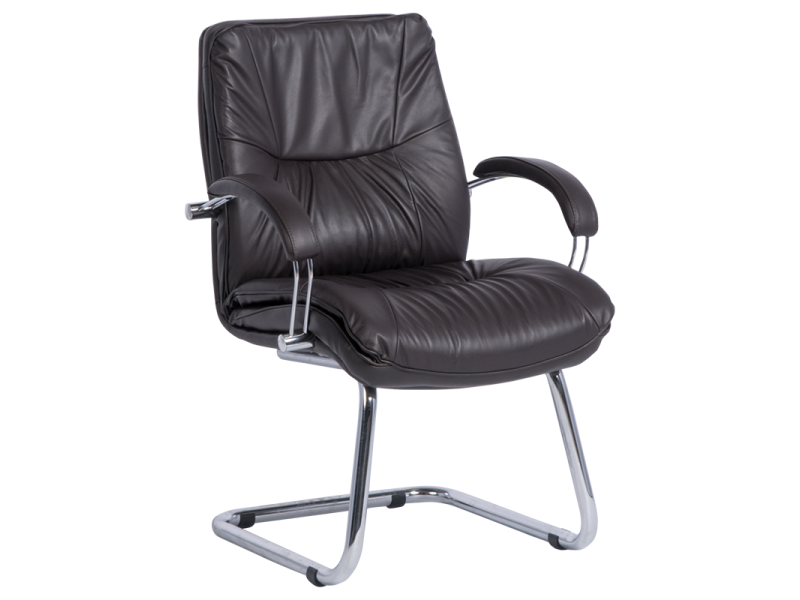 ПОСЕТИТЕЛСКИ СТОЛ PARMA - ТЪМНО КАФЯВ LUX -