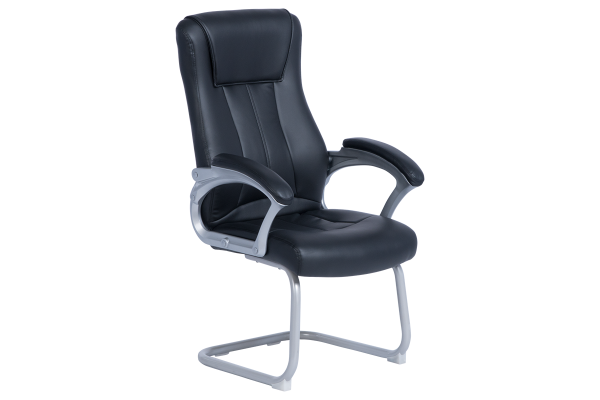 Посетителски стол Carmen 6543 - черен