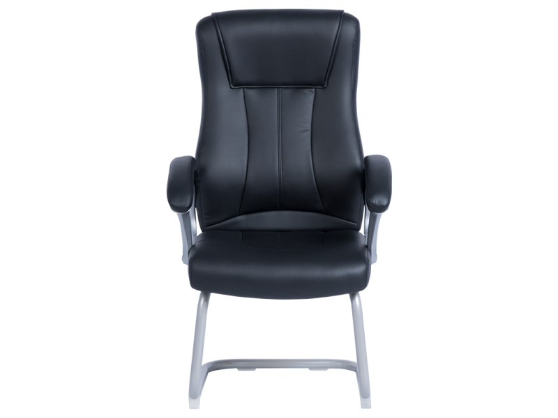 Посетителски стол Carmen 6543 - черен -