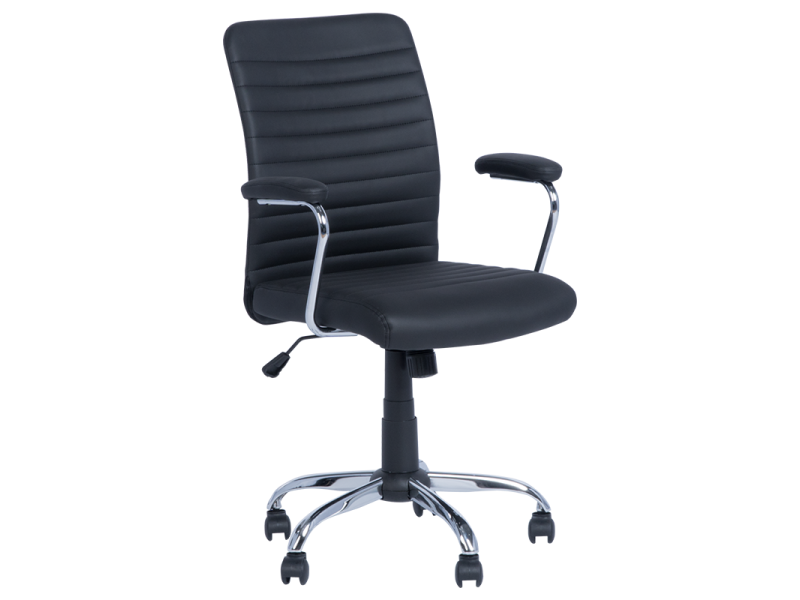 Работен офис стол Carmen 6512 - черен -