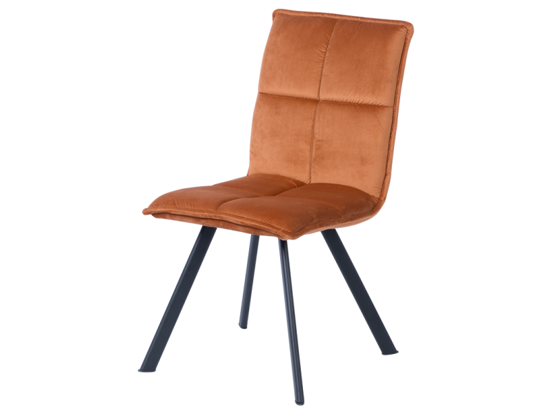 Трапезен стол Carmen 516 - оранжев -