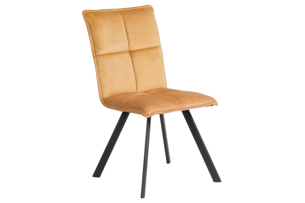 Трапезен стол Carmen 516 - жълт