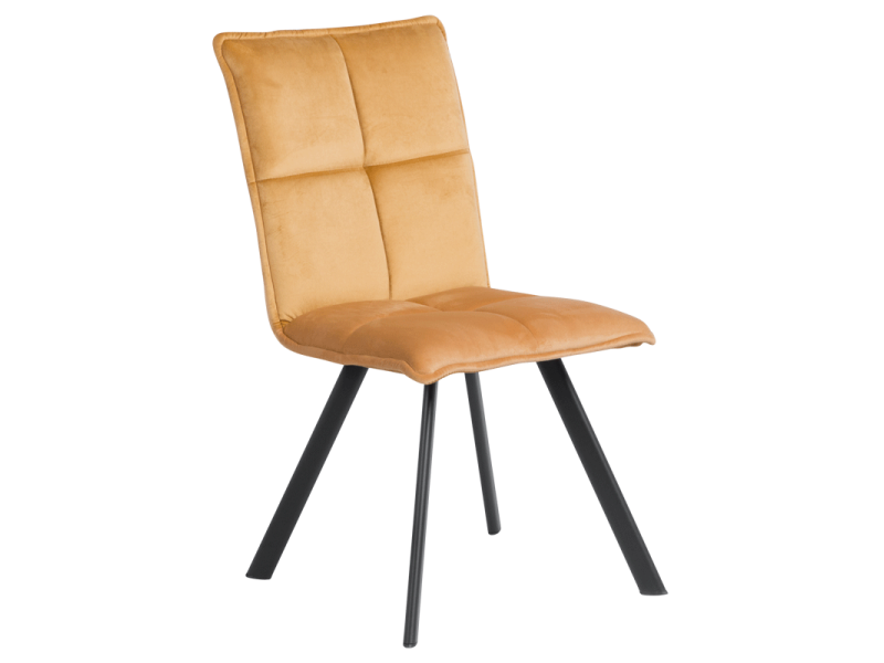 Трапезен стол Carmen 516 - жълт -