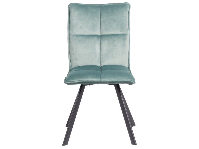 Трапезен стол Carmen 516 - зелен -