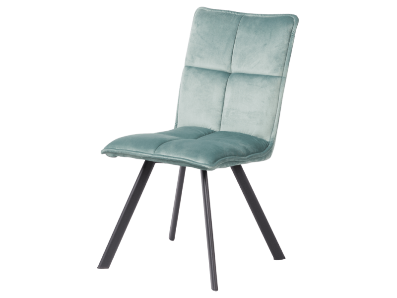 Трапезен стол Carmen 516 - зелен -