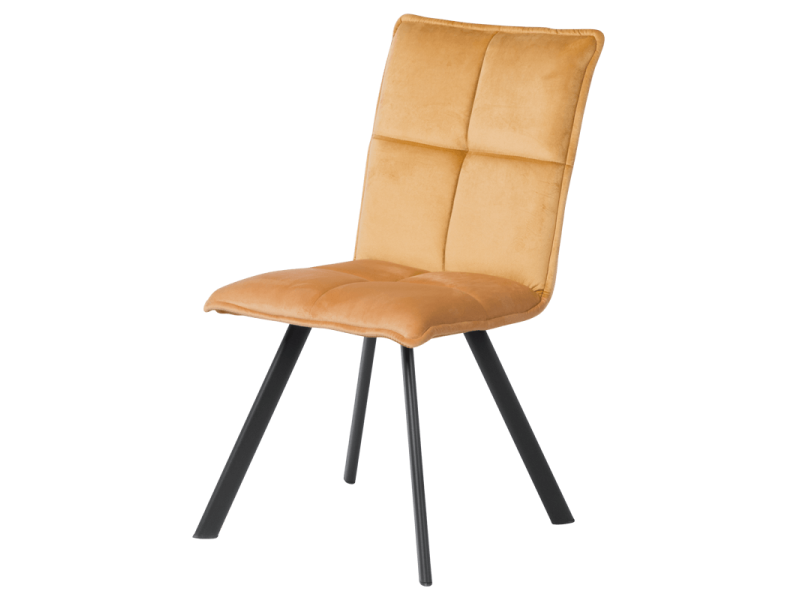 Трапезен стол Carmen 516 - жълт -