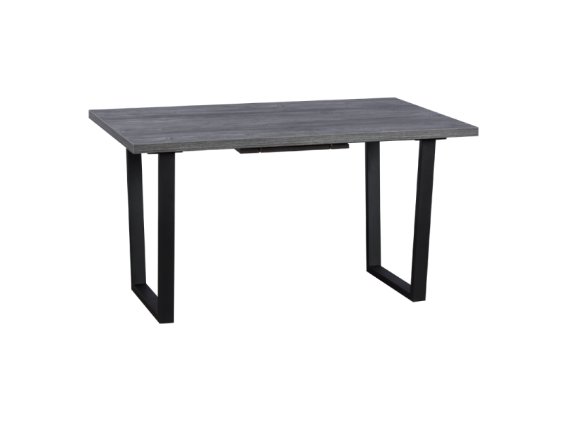 Разтегателна трапезна маса Carmen Loft - бор джаксън/черен - Трапезни маси