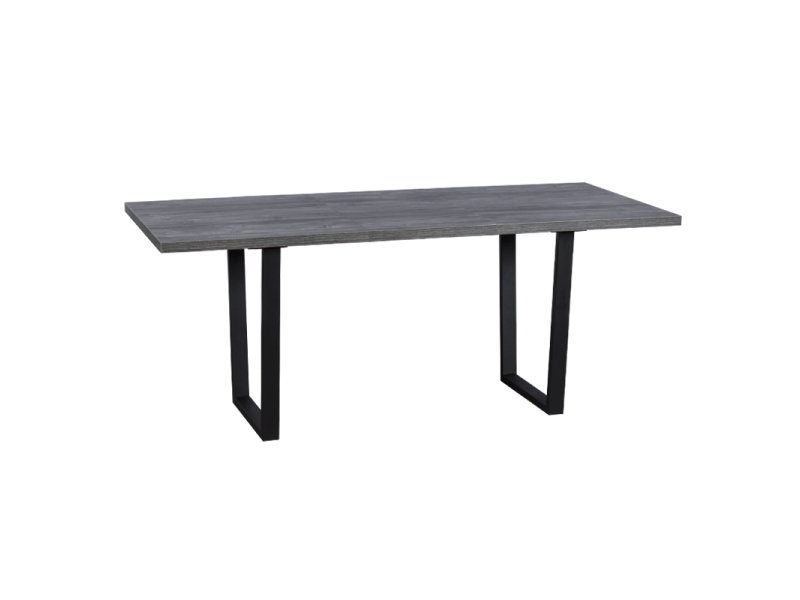 Разтегателна трапезна маса Carmen Loft - бор джаксън/черен - Трапезни маси