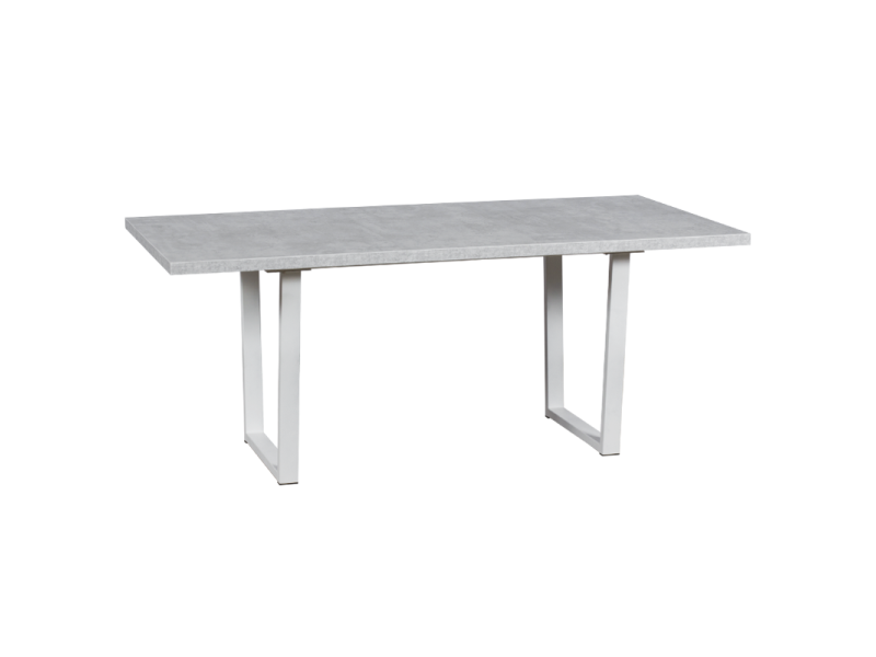 Разтегателна трапезна маса Carmen Loft - сив 818/бял - Трапезни маси