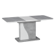 Разтегателна трапезна маса SIRIUS - бял / бетон -