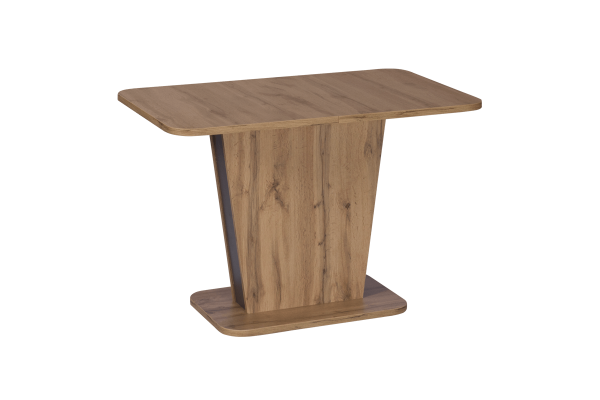 Разтегателна трапезна маса Carmen Calypso - дъб вотан/тъмно сив