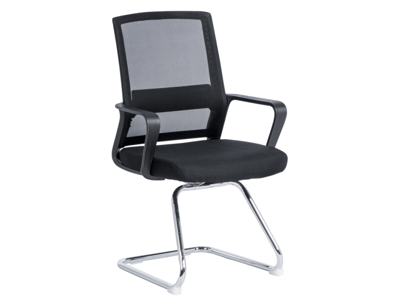 Посетителски стол Carmen 7036 - черен -