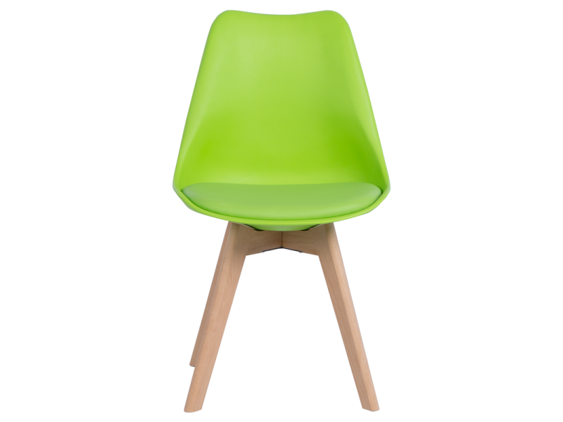 Трапезен стол Carmen 9958 B - зелен -