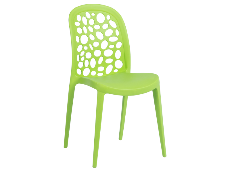 Трапезен стол Carmen 9940 - зелен - Трапезни столове