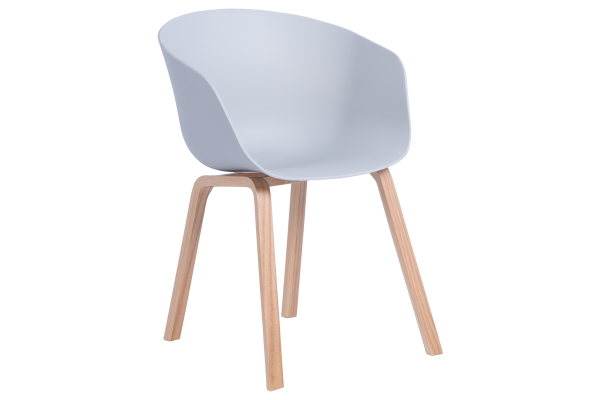 Трапезен стол Carmen 9972 - сив