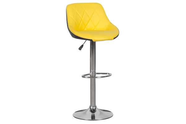 Бар стол Carmen 3080 - жълто - черен