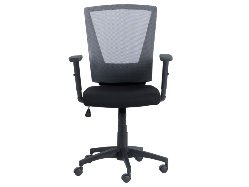 Работен офис стол Carmen 7039 - черен - сив -