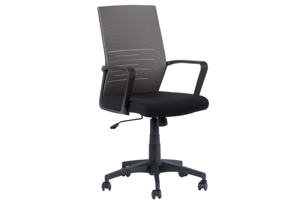 Работен офис стол Carmen 7041 - черен - сив