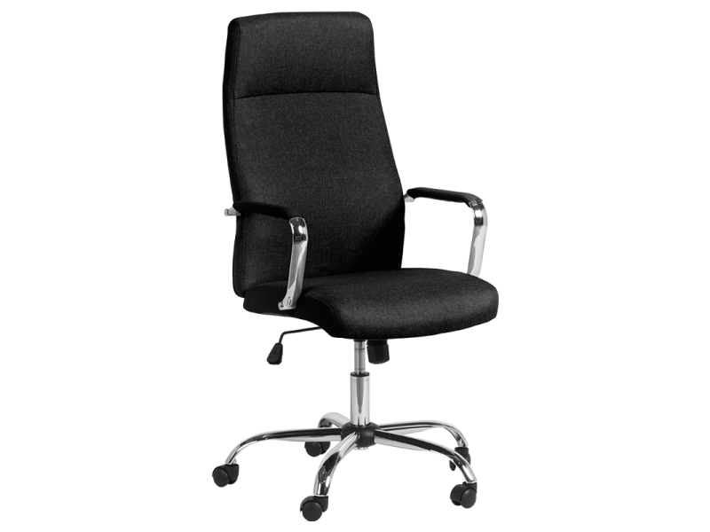 Президентски офис стол Carmen 7529 - черен - Офис столове