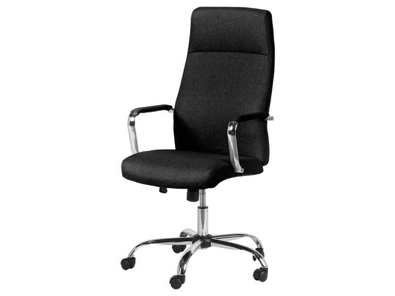 Президентски офис стол Carmen 7529 - черен - Офис столове