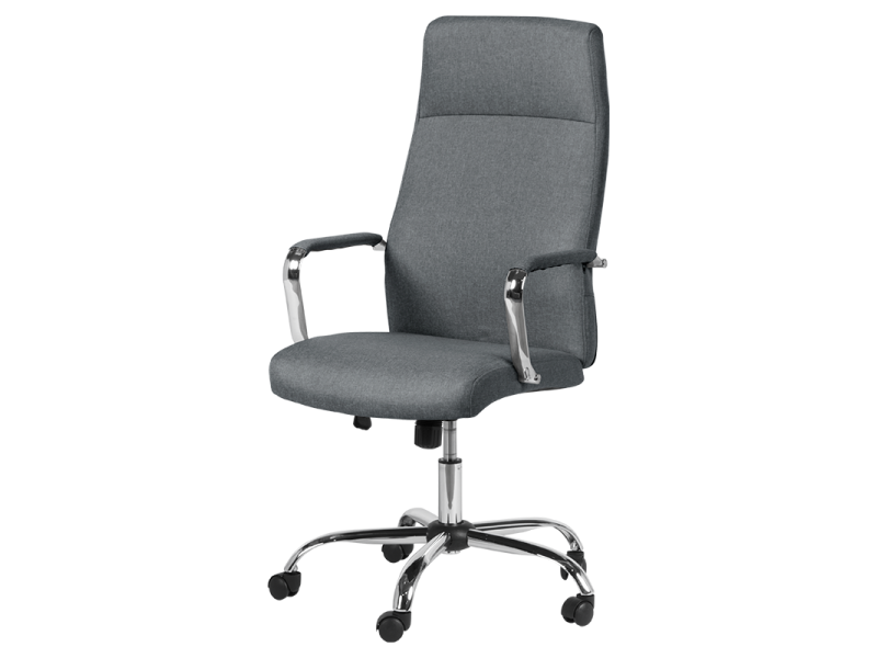 Президентски офис стол Carmen 7529 - сив - Офис столове