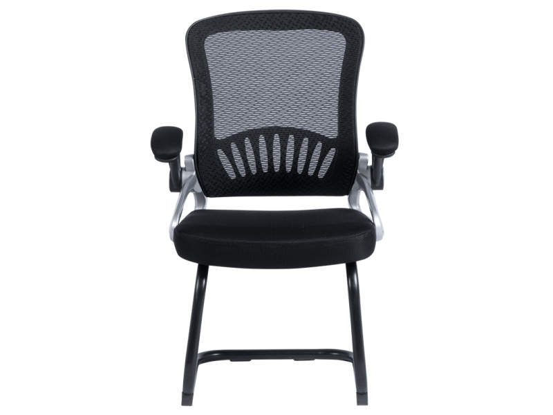 Посетителски стол Carmen 7037 - черен -