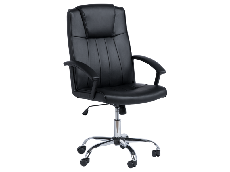 Президентски офис стол Carmen 6076-1 - черен -