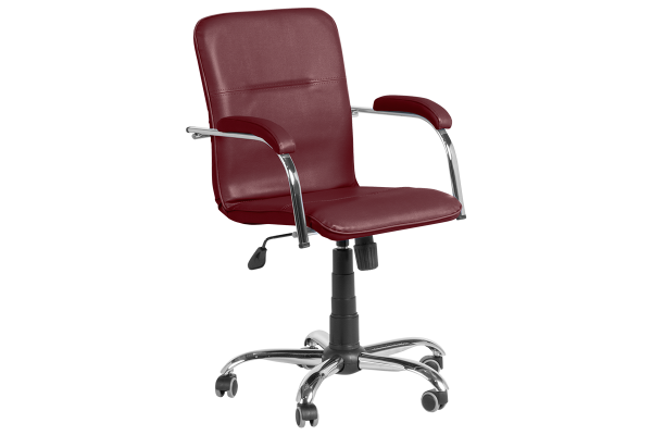 Работен офис стол SAMBA RC - бордо SC